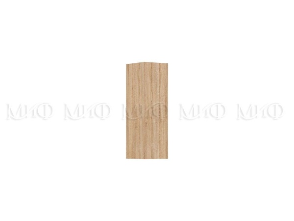 Шкаф-Антресоль Навесной Авангард  МДФ ШН-400 (Ш-400 x В-1400 x Г-478 мм) Дуб Сонома