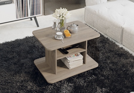 Журнальный стол тип 1 дуб сонома трюфель