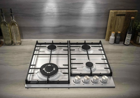 Газовая варочная панель Millen MGH 602 белая