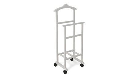 Вешалка Напольная Белая Матовая (Ш-460 мм x В-1060 мм x Г-340 мм)